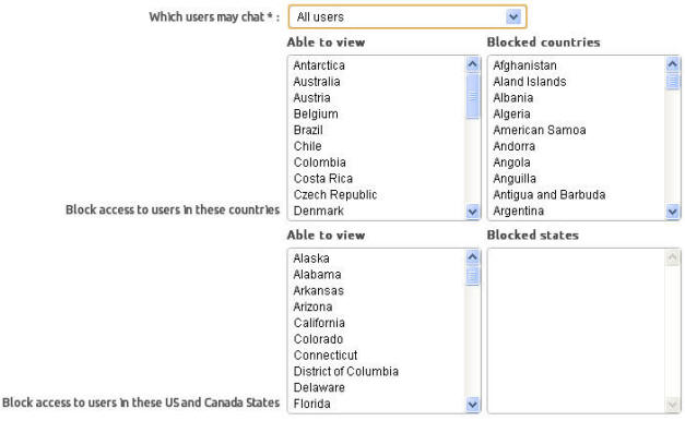 Chaturbate account password